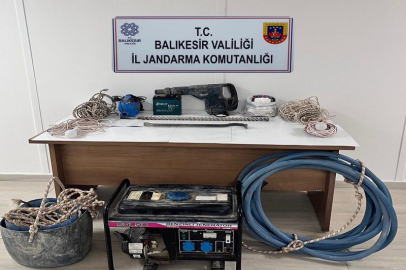 Balıkesir'de operasyon