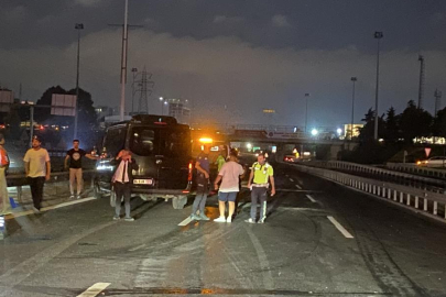 Önce kaza yaptı, sonra minibüs çarptı