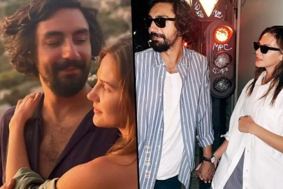 Alina Boz ile Umut Evirgen'den mutluluk pozu