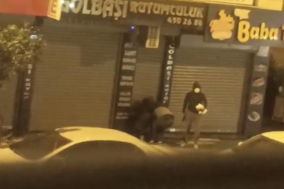 Kuyumcudan çuvalla altın çaldılar