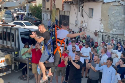 İznik’te ilginç gelenek: Damadı vinçe astılar