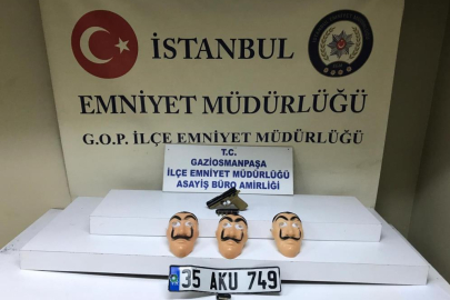 Ünlü diziden ilham aldılar ‘Dali’ maskesi takıp soyguna çıktılar