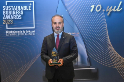 Bursa Büyükşehir Belediyesi'ne 'Sürdürebilirlik' ödülü