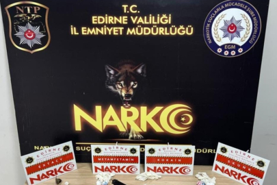 Edirne’de Bulgarlara uyuşturucu operasyonu: 3 Bulgar tutuklandı