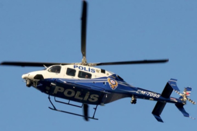 Gaziantep'te polis helikopteri düştü! 2 polis şehit oldu