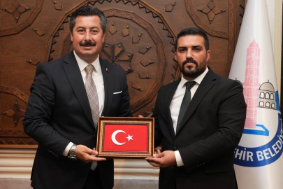 Ülkü Ocakları’ndan Yenişehir Belediye Başkanı’na hayırlı olsun ziyareti