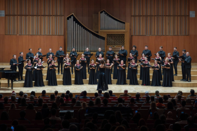 Bursa Çoksesli Korosu Ankara’da sahne aldı
