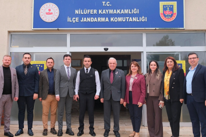 Bursa'da Şadi Özdemir’den Üsteğmen Önderışık’a ziyaret