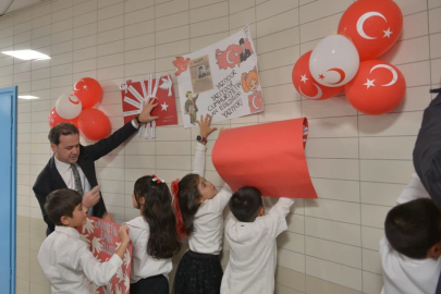 Bursa'da 'çocuk dostu' istasyonda 29 Ekim'e özel çalışma
