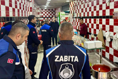 Bursa Gemlik’te dönercilere hijyen denetimi...10 kilo sağlıksız ürüne imha!