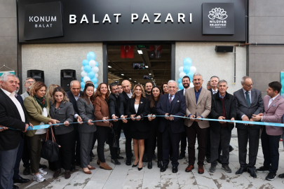 Nilüfer’in modern pazar alanı Balat’ta hizmete açıldı