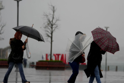 Meteorolojiden kuvvetli yağış ve rüzgar uyarısı