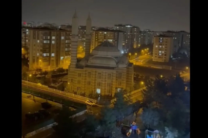 Cami hoparlöründen yükselen ses mahalleliyi şoke etti