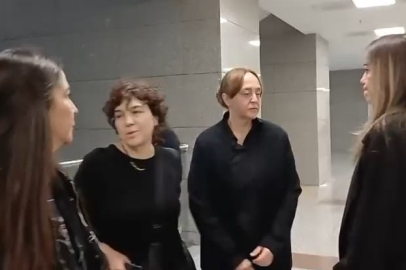 Ayşe Barım Adliyeye geldi