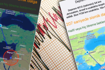 7 büyüklüğünde deprem bildirimi