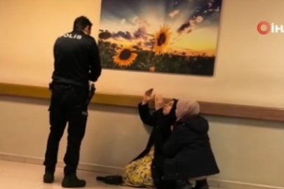 Bursa'da annenin zor anları: Kazada yaralanan kızı için ellerini açıp dua etti