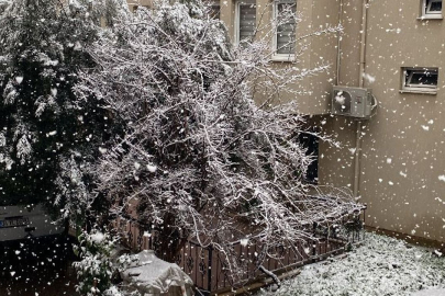 Bursa’da kar yağışı başladı: Kent beyaza büründü