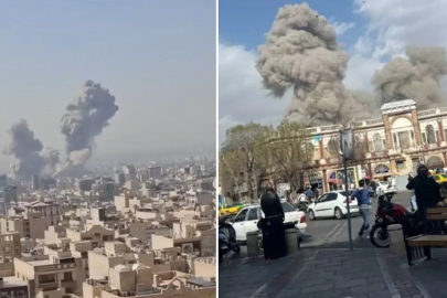 ABD ve İsrail, İran'a saldırı başlattı! Tahran'da çok sayıda patlama