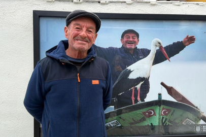 Yaren Leylek ve Adem amcaya yoğun ilgi