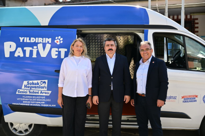 Yıldırım Belediyesi, PATİVET ile sahipsiz sokak hayvanlarını yalnız bırakmıyor.