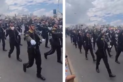 Askeri geçitte kışkırtıcı sloganlar: "Mağusa'ya geri döneceğiz, intikam alacağız"