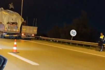 Bursa otobanında kaza! Trafik çileye döndü