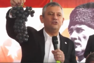 Özel Bursa'da üzüm üreticilerine seslendi
