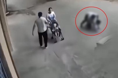 Çocuklarının gözü önünde anneye cinsel saldırı girişimi