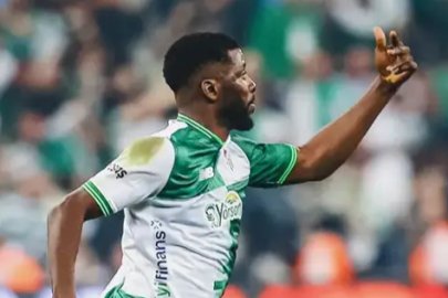 Bursaspor'da Iheanacho'dan tarihe geçen performans! Yine boş geçmedi