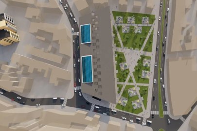 Bursa'da Millet Bahçesi'ne yer altı otoparkı ve çarşı projesi!