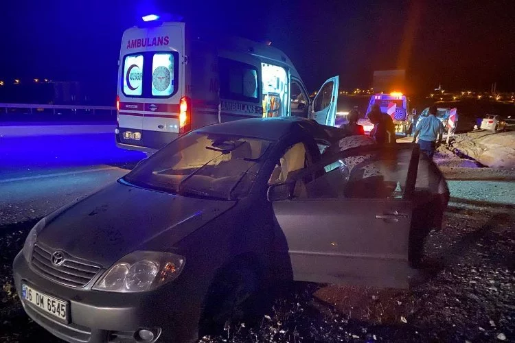 Ankara-Samsun yolunda kaza: 5 yaralı