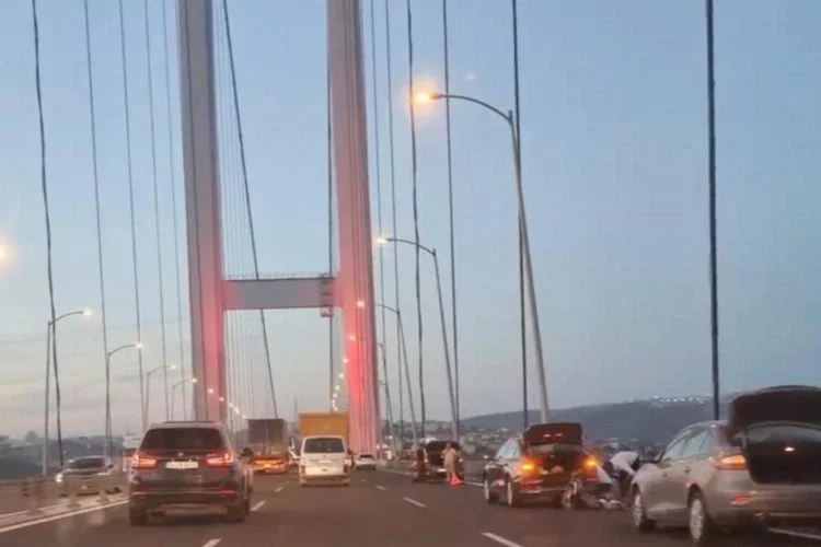 Osmangazi Köprüsü'nde garip olay