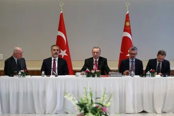 Cumhurbaşkanı Erdoğan:"Amerika Birleşik Devletleri ile olan iş birliğimizin gelişmesinden memnuniyet duyuyoruz”
