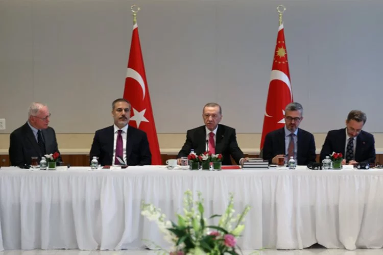 Cumhurbaşkanı Erdoğan:"Amerika Birleşik Devletleri ile olan iş birliğimizin gelişmesinden memnuniyet duyuyoruz”