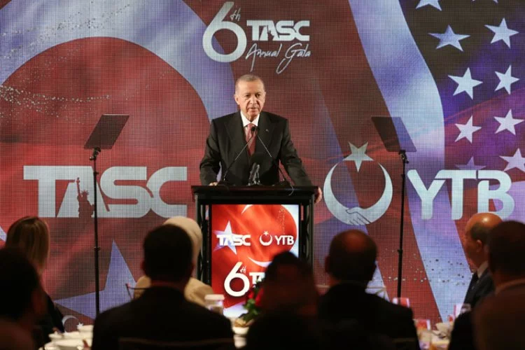 Cumhurbaşkanı Erdoğan :"Türkiye-Amerika arasındaki münasebetler günden güne gelişiyor”