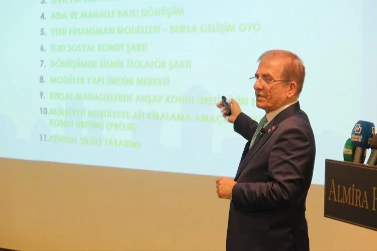 Sedat Yalçın: "Bursa’yı kent vizyonuyla yöneteceğiz"