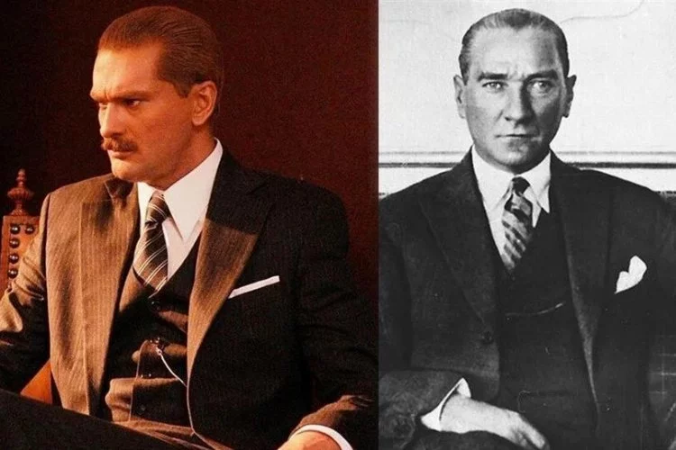 Son Akşam Yemeği filmine geri sayım başladı: Atatürk'ü canlandıran Onur Tuna'dan ilk kare