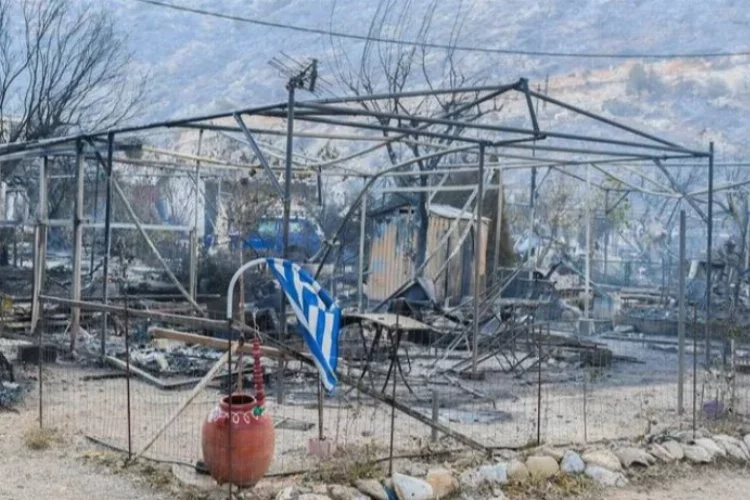 Yunanistan'daki yangında 18 kişinin cesedi bulundu